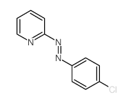 Pyridine,2-[2-(4-chlorophenyl)diazenyl]- Structure