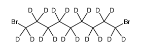 1,9-dibromononane-d18 Structure