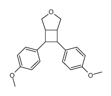 6,7-bis(4-methoxyphenyl)-3-oxabicyclo[3.2.0]heptane Structure