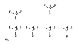 molybdenum, trifluorophosphanium Structure