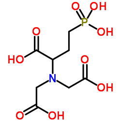 2-[Bis(carboxymethyl)amino]-4-phosphonobutanoic acid结构式