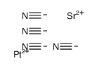 strontium tetracyanoplatinate Structure