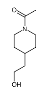 ETHANONE,1-[4-(2-HYDROXYETHYL)-1-PIPERIDINYL]- Structure