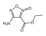1,2,5-Oxadiazole-3-carboxylicacid,4-amino-,ethylester,2-oxide(9CI)结构式