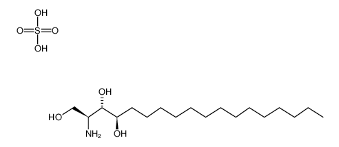 phytosphingosine sulphate Structure