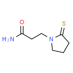 1-Pyrrolidinepropanamide,2-thioxo-结构式