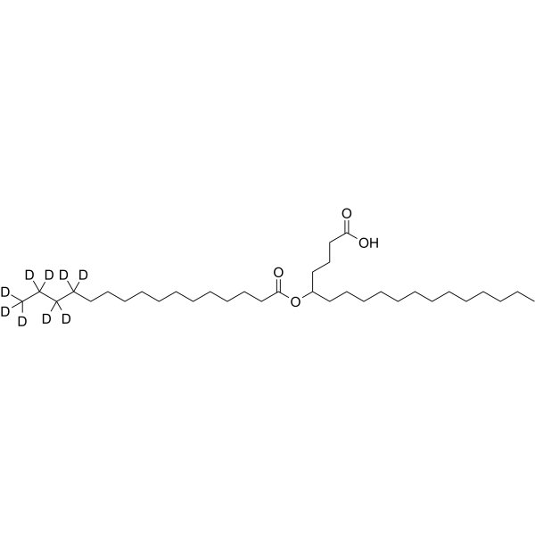 5-PAHSA-d9结构式