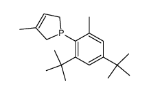 1-(2,4-di-tert-butyl-6-methylphenyl)-3-methyl-2,5-dihydro-1H-phosphole Structure