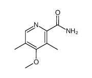 2-Carboxamide-3,5-Dimethyl-4-Methoxypyridine Structure