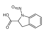 1H-Indole-2-carboxylicacid,2,3-dihydro-1-nitroso-(9CI)结构式