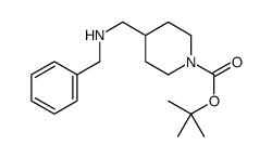 1-Boc-4-[(benzylamino)Methyl]piperidine Structure