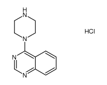 4-piperazinylquinazoline hydrochloride结构式