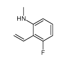 Benzenamine, 2-ethenyl-3-fluoro-N-methyl- (9CI)结构式