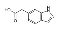 2-(1H-indazol-6-yl)acetic acid Structure