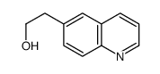 2-quinolin-6-ylethanol Structure