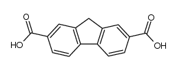 acido 9H-fluorene-2,7-dicarbossilico structure