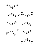 [2-nitro-5-(trifluoromethyl)phenyl] 4-nitrobenzoate结构式