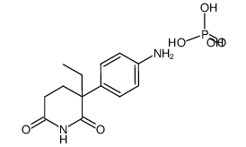 aminoglutethimide phosphate Structure