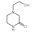 4-(2-hydroxyethyl)piperazin-2-one Structure