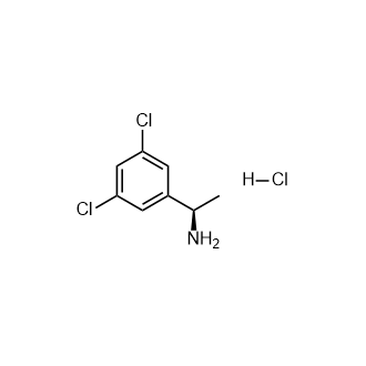 (R)-1-(3,5-Dichlorophenyl)ethanamine hydrochloride Structure