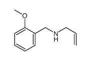N-[(2-methoxyphenyl)methyl]prop-2-en-1-amine结构式