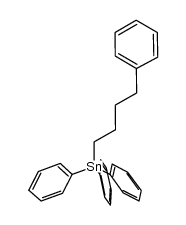 triphenyl(4-phenylbutyl)stannane结构式