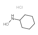 N-cyclohexylhydroxylamine hydrochloride Structure