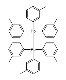 hexa-m-tolyldiplumbane Structure