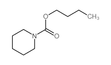 1-Piperidinecarboxylicacid, butyl ester structure