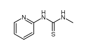 N-(2-pyridyl)-N'-methylthiourea Structure