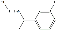 1-(3-Fluorophenyl)ethan-1-amine hydrochloride structure