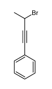 3-bromobut-1-ynylbenzene Structure
