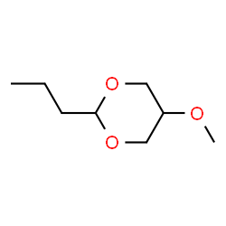 1,3-Dioxane,5-methoxy-2-propyl-,cis-(9CI) structure