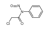 chloro-acetic acid-(N-nitroso-anilide) Structure