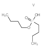 Phosphonic acid,butyl-, monobutyl ester, vanadium(3+) salt (8CI) picture