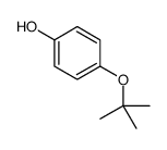 4-[(2-Methyl-2-propanyl)oxy]phenol结构式