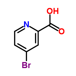 4-Bromo-pyridinecarboxylic acid structure