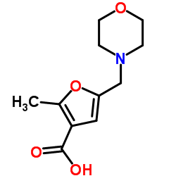 2-METHYL-5-MORPHOLIN-4-YLMETHYL-FURAN-3-CARBOXYLIC ACID picture