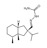 Fukinan-8-al-semicarbazon Structure