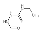 N-(ethylthiocarbamoylamino)formamide结构式