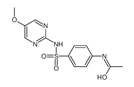 N-[4-[(5-methoxypyrimidin-2-yl)sulfamoyl]phenyl]acetamide结构式