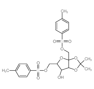 b-D-Fructofuranose,2,3-O-(1-methylethylidene)-, 1,6-bis(4-methylbenzenesulfonate) picture