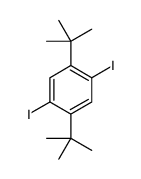 1,4-ditert-butyl-2,5-diiodobenzene结构式