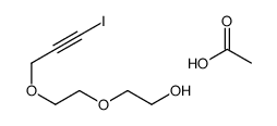 acetic acid,2-[2-(3-iodoprop-2-ynoxy)ethoxy]ethanol Structure
