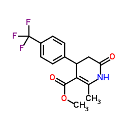 METHYL 2-METHYL-6-OXO-4-[4-(TRIFLUOROMETHYL)PHENYL]-1,4,5,6-TETRAHYDRO-3-PYRIDINECARBOXYLATE picture