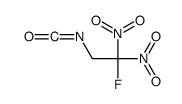 1-fluoro-2-isocyanato-1,1-dinitroethane结构式