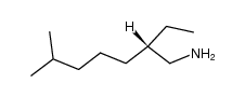 (S)-2-ethyl-6-methyl-heptylamine Structure