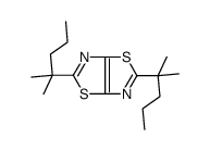 2,5-bis(2-methylpentan-2-yl)-[1,3]thiazolo[5,4-d][1,3]thiazole Structure