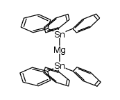 bis(triphenylstannyl)magnesium Structure