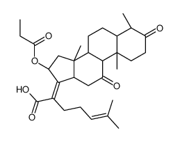 3,11-diketofusidic acid Structure